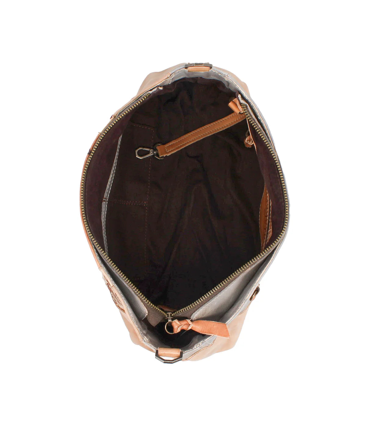 Hyperbolic Shoulder Bag Tan Rustic Nectar Lux