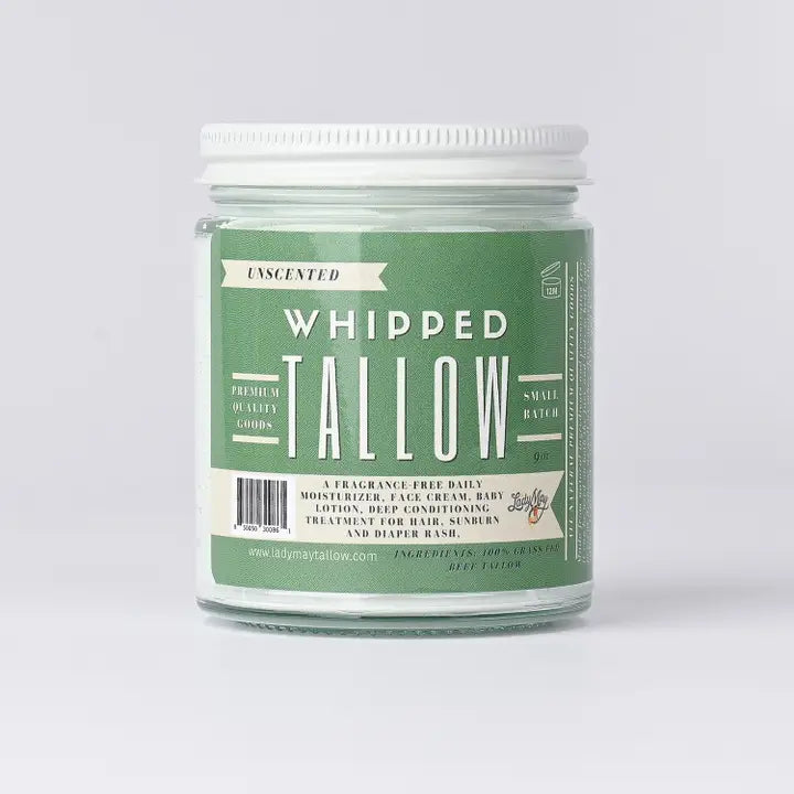 100% Grass Fed Whipped Tallow - 9 OZ