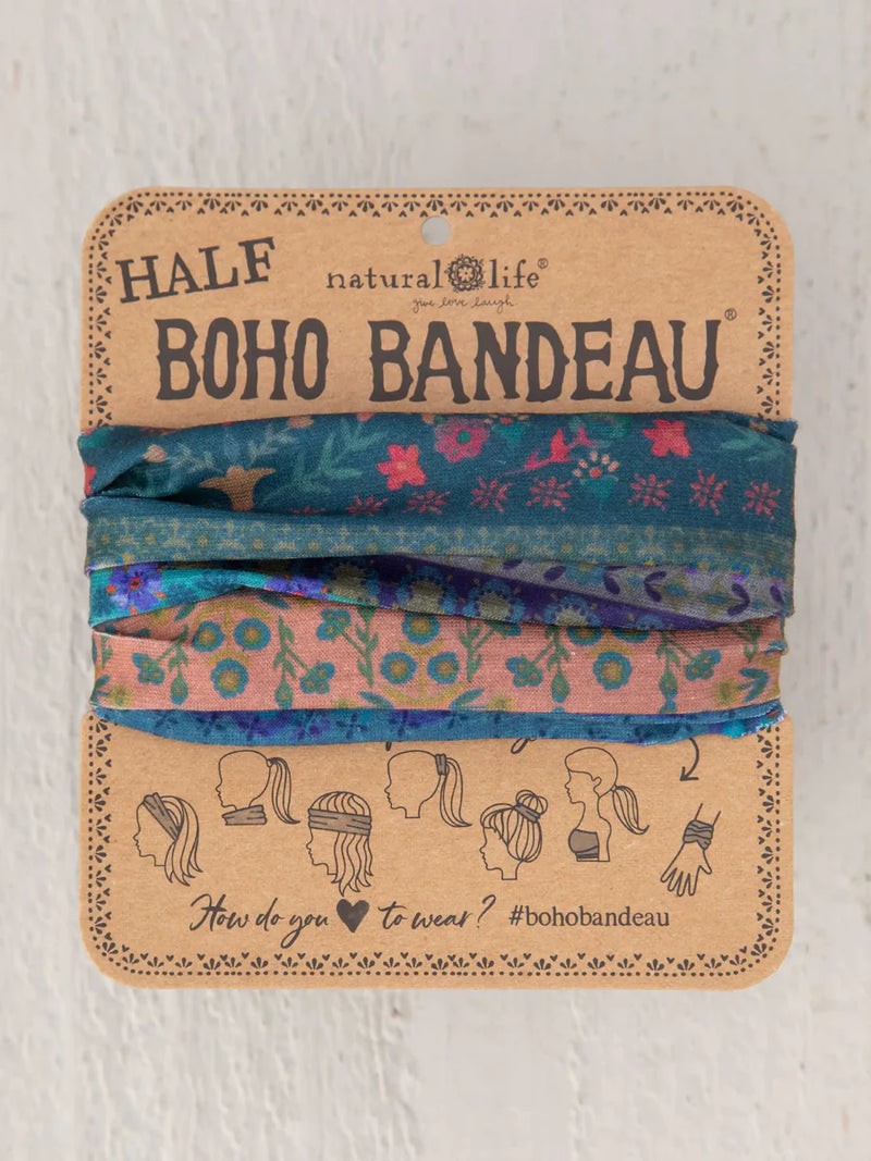 Half Boho Bandeau Multi Patchwork