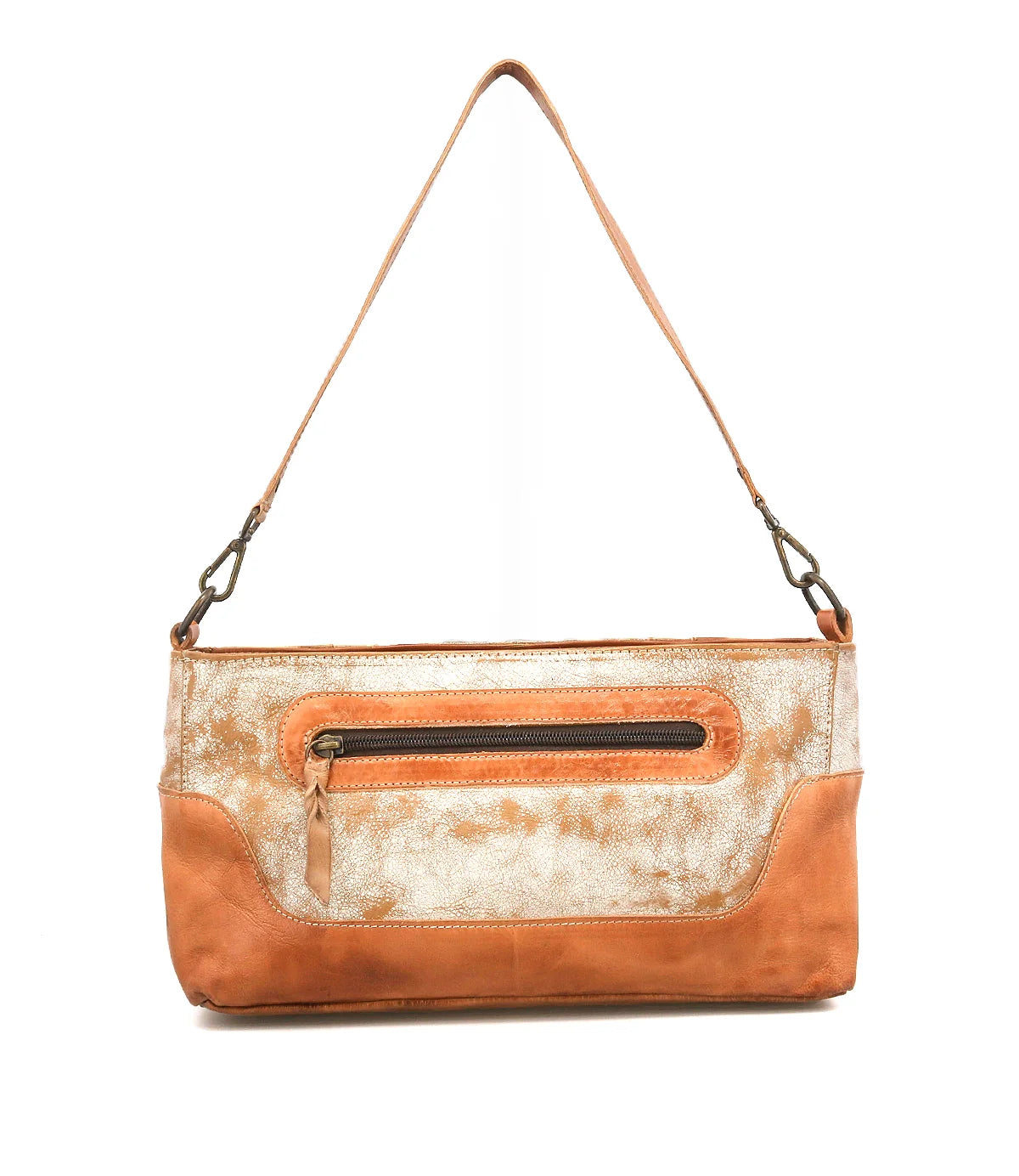 Hyperbolic Shoulder Bag Tan Rustic Nectar Lux