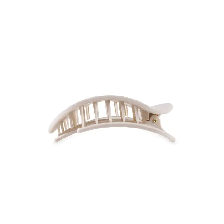 Teleties Small Flat Round Hair Clip Toasted