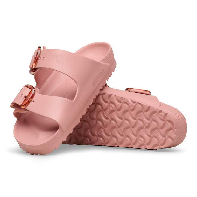Arizona Big Buckle EVA Narrow Sandals Pink Clay