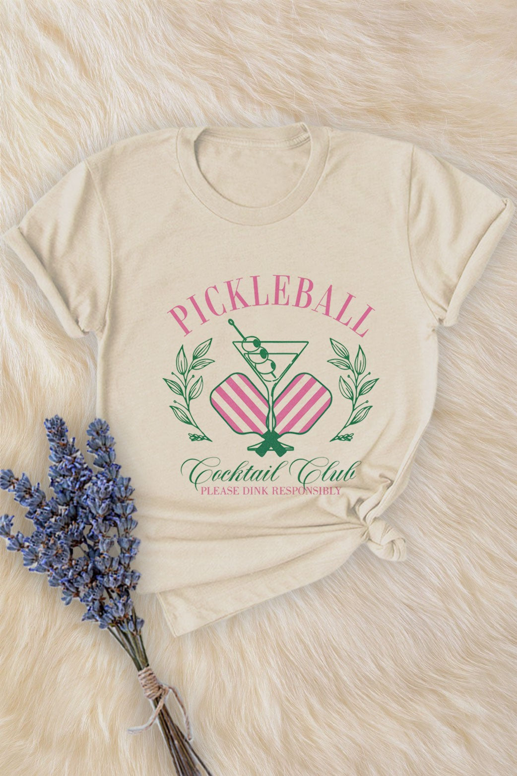 Pickleball Cocktail Club Tee Bone