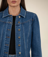Shaya Crop Denim Jacket Faithfully