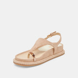 Stefan Gemstone Sandals Bamboo Suede
