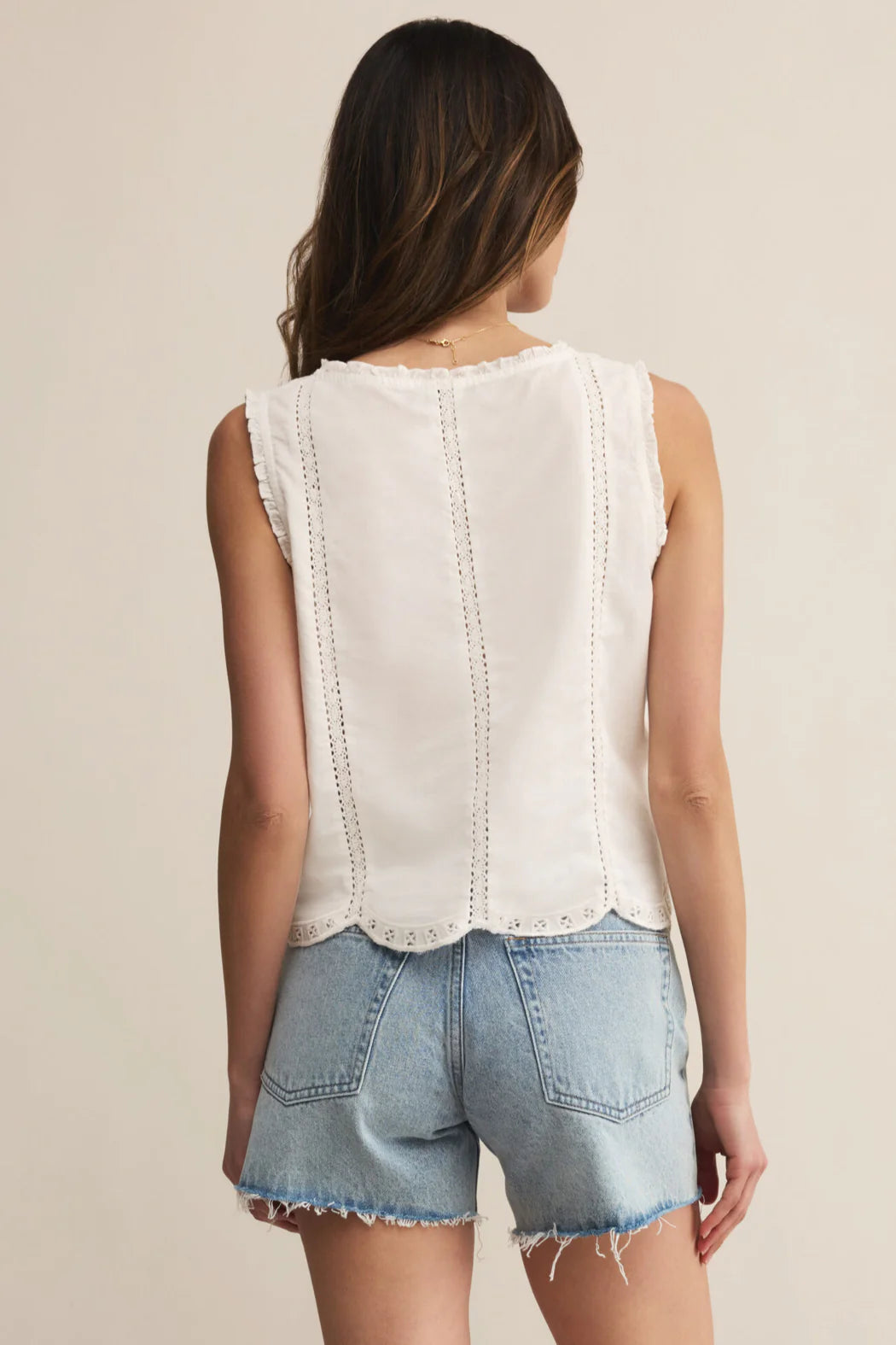Tomi Tank White