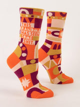 Women's Sassy Crew Socks