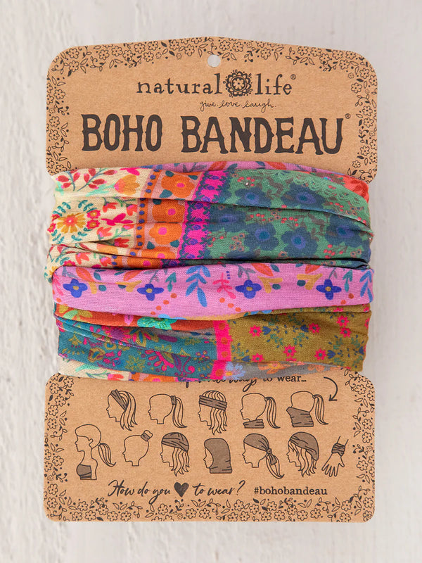 Full Boho Bandeau Multi Patchwork