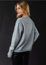 Sweater Weather Sweater Grey