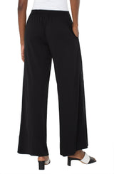 Pull On Palazzo Pants Black