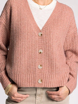 Amour Cardigan Misty Rose