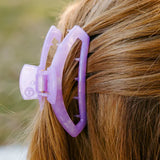 Open Medium Hair Clip Lavender Mist
