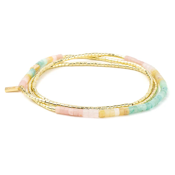 Ombre Stone Wrap Daybreak | Gold