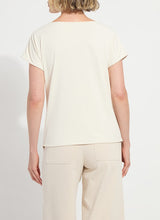 Ensley Cowl Neck Top Macadamia