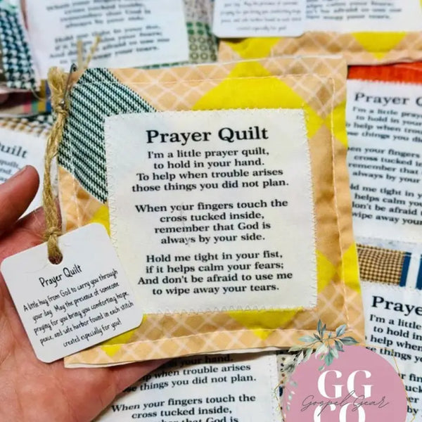 Asst. Pocket Prayer Quilt