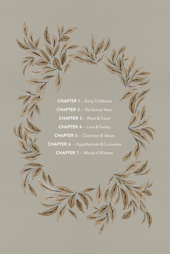 Grandma's Story: A Memory & Keepsake Journal