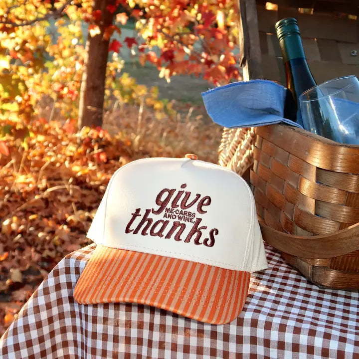 Give Me Carbs & Wine, Thanks Trucker Hat