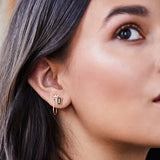 Courtney Stud Trio Gold | Pyrite