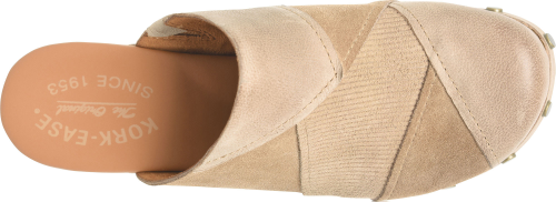 Tay Patchwork Clogs Taupe Combo