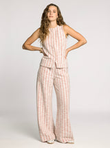 Zaria Pants Light Coral Rose