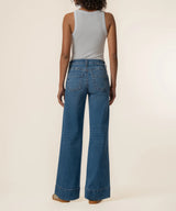Maya High Rise Wide Leg Wide Hem Jeans Journey
