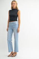 Utility Pocket Relaxed Jeans Light