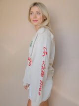Lake It Easy Sweatshirt Bone