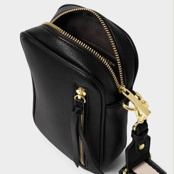 Hallie Small Crossbody Black