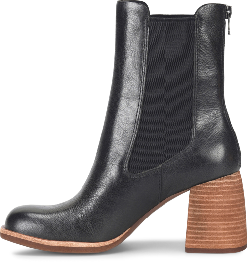 Arline Heeled Boots Black