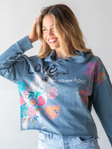 Life Is A Canvas Hoodie Slate