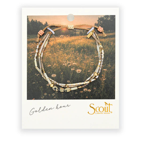Mixed Media Bracelet Joy | Dalmatian Jasper