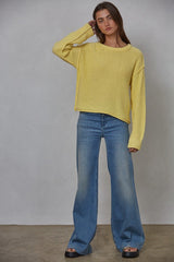Hailee Sweater Creamy Yellow