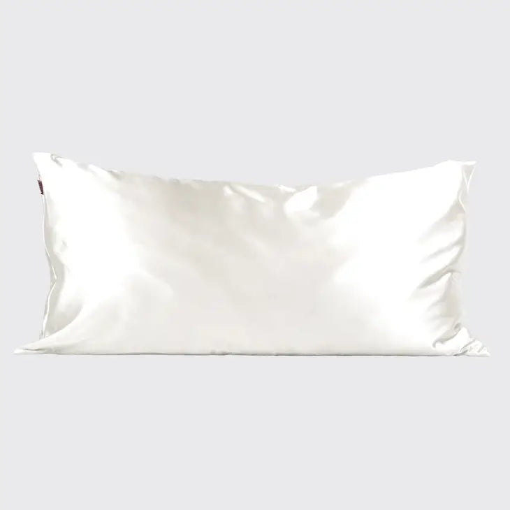 Satin King Pillowcase Ivory