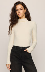 Hattie Long Sleeve Top Antique White