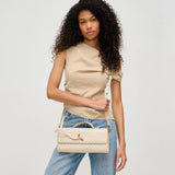 Ada Woven Crossbody Oatmilk