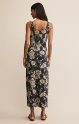 Melbourne Ari Floral Dress Parchment