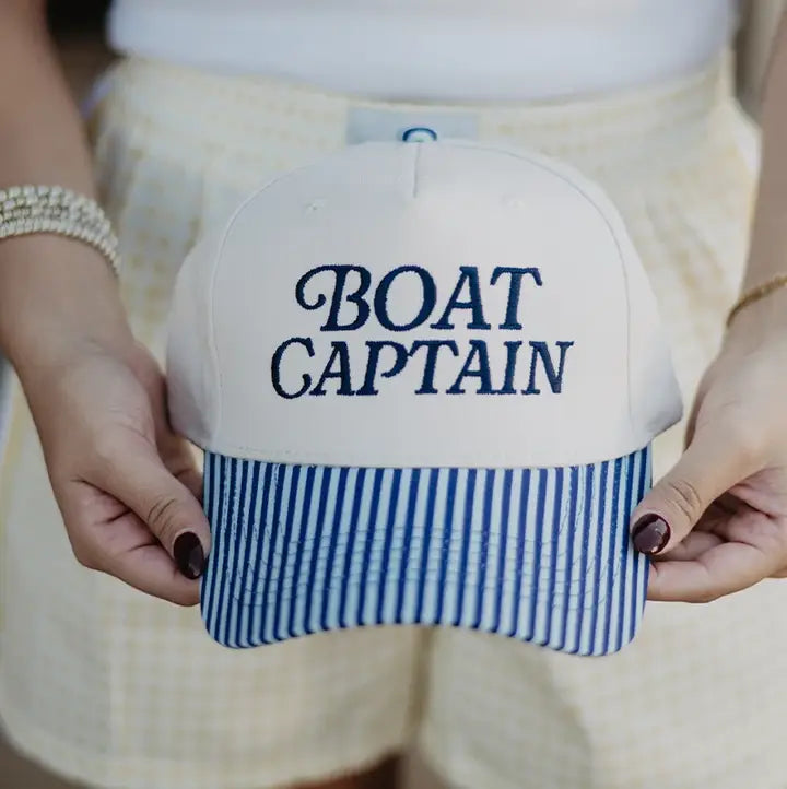 Boat Captain Two Tone Trucker Hat