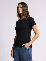 Lexi Basic Tee Black