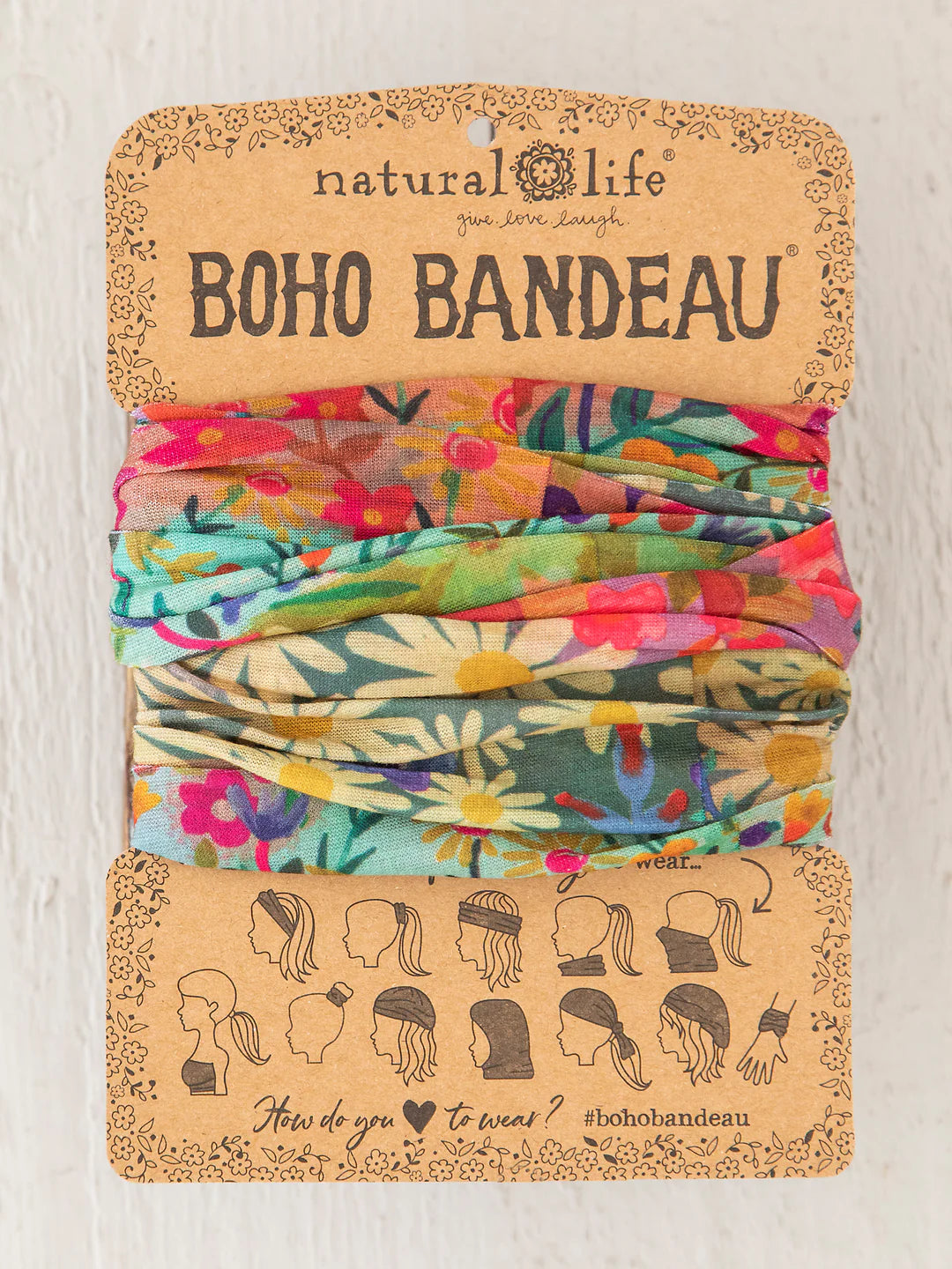 Full Boho Bandeau Wildflower Border