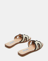 Hadyn Crochet Sandals Cream Multi