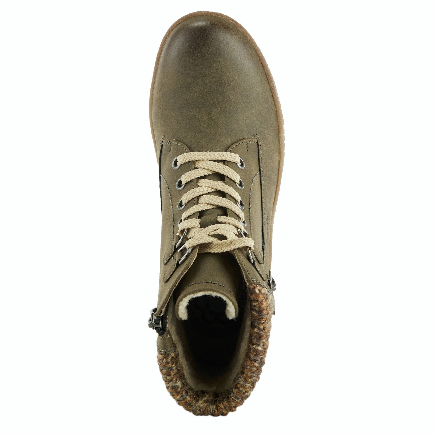 Karlene Bootie Olive Green