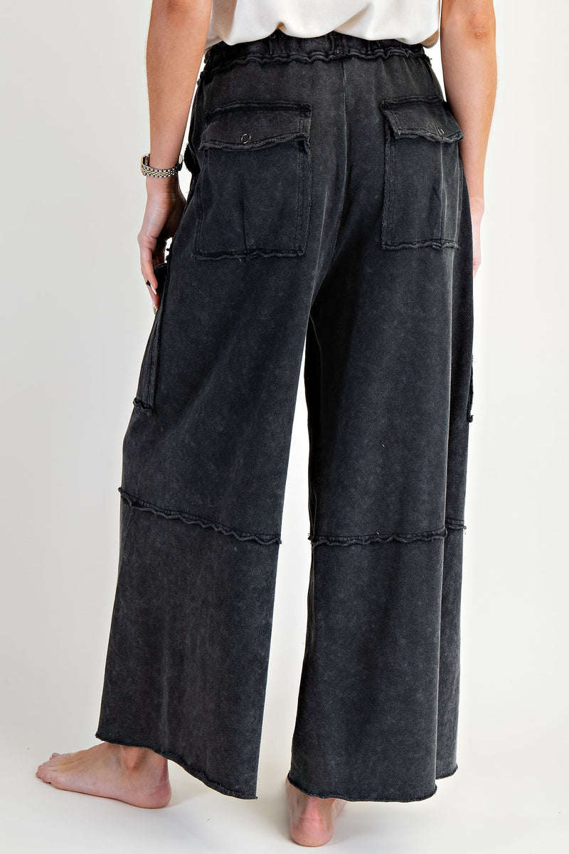 Feeling Good Utility Pull On Pants Black