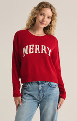Sienna Sweater Haute Red