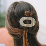 Teleties Small Flat Round Hair Clip Sage It Ain't So