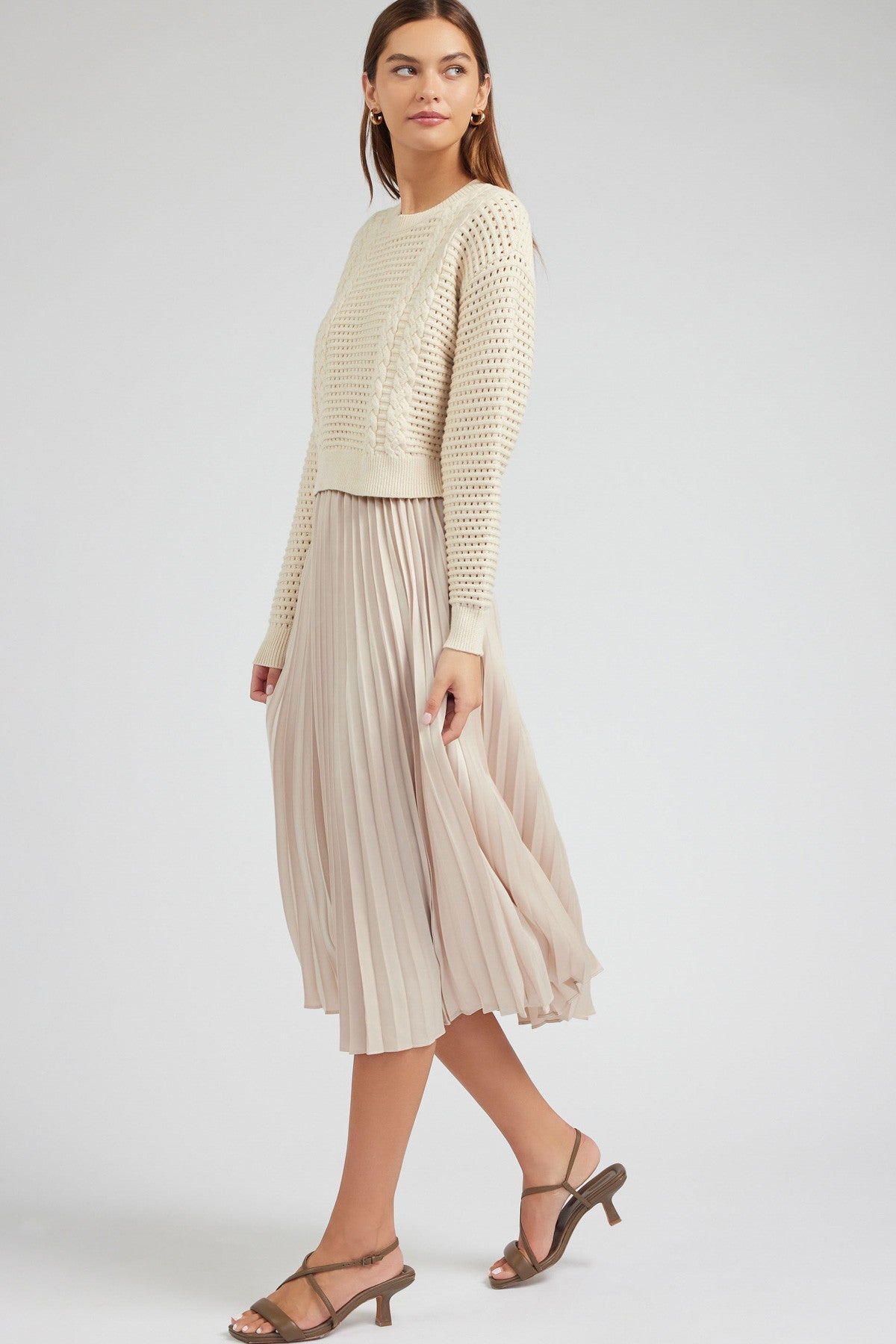 white christmas dresses Dixon Sweater Dress