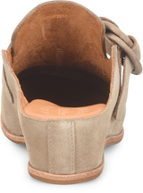 Kori Slip On Clogs Taupe Suede