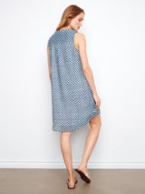 Henley Sleeveless Dress Mini