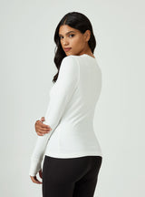 Core Long Sleeve Shirt Ivory