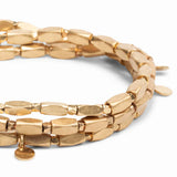 Multiwear Metal Beaded Wrap Iconic | Disc Gold