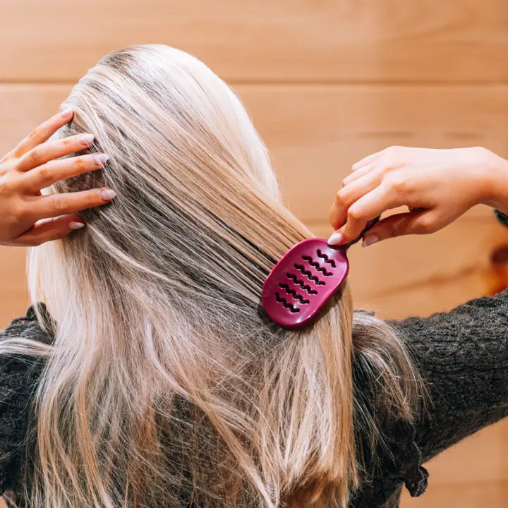 Teleties Mini Hair Brush Mulberry Vented